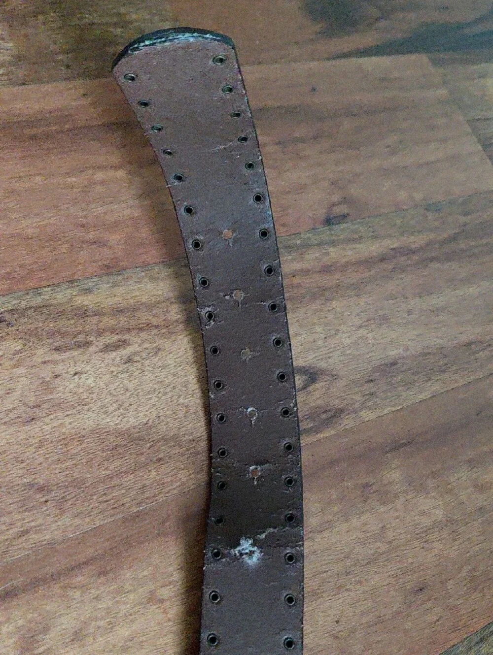 Boho Beaded Stone Buckle Genuine Bonded Leather Belt Turquoise Western Rodeo L